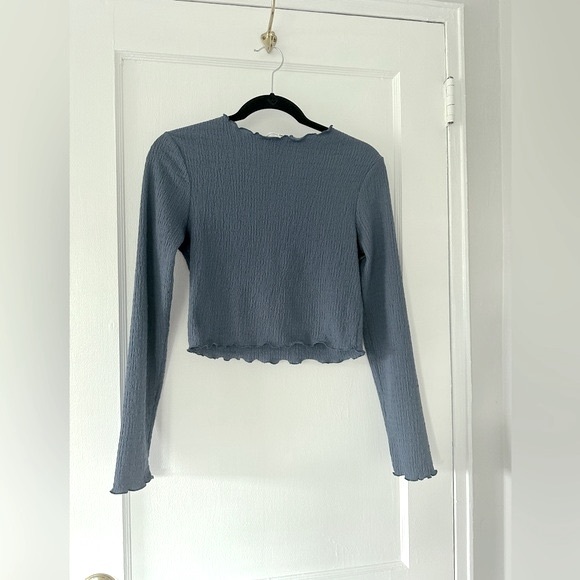 REFORMATION ZAYNE TOP IN DUSK 💙 Size S - Picture 5 of 5